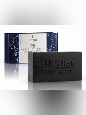 Predire Black Orchid Purifying African Mud Soap - Retails $40